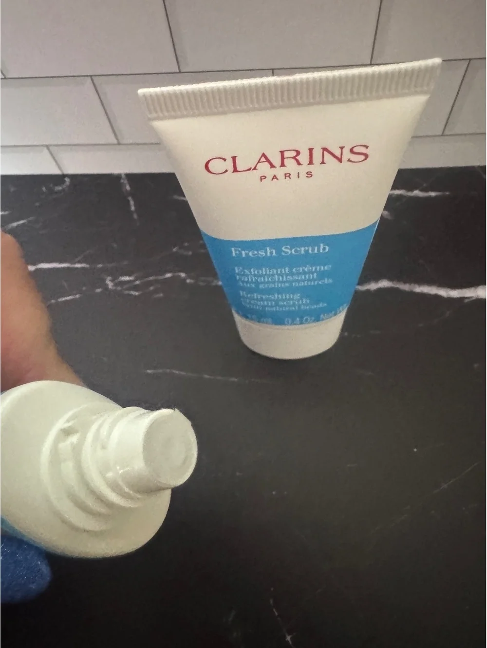 SET OF 2 Clarins fresh scrub